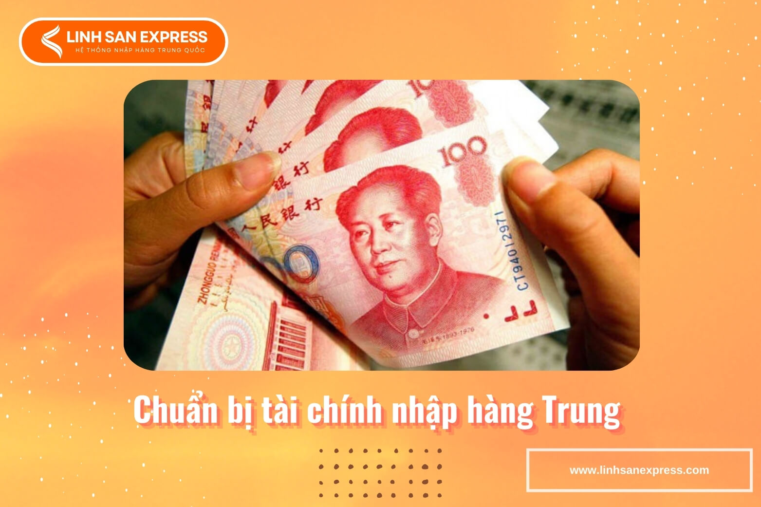 Chuẩn bị tài chính nhập hàng Trung