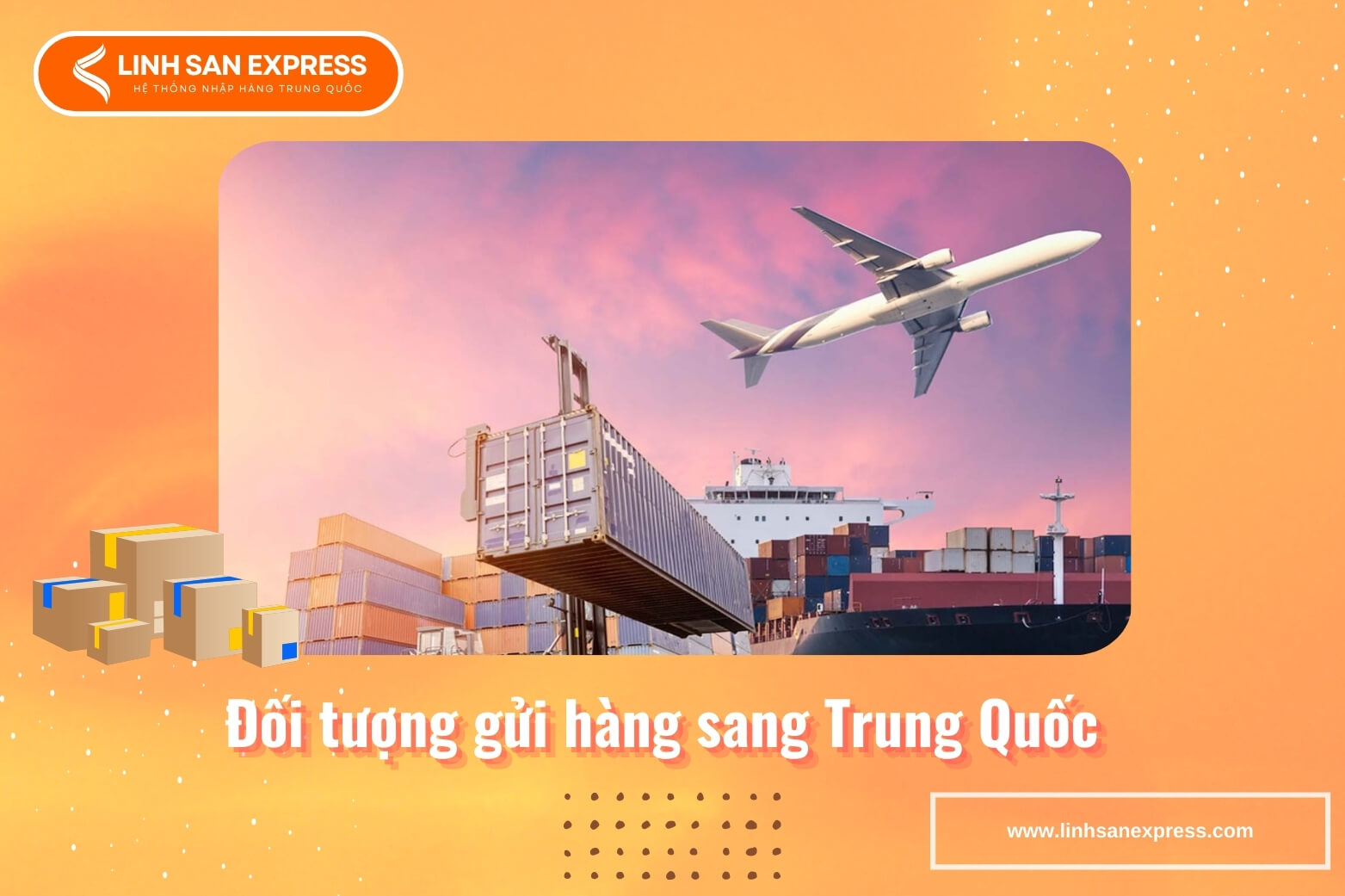 Đối tượng cần dịch vụ chuyển hàng sang Trung Quốc