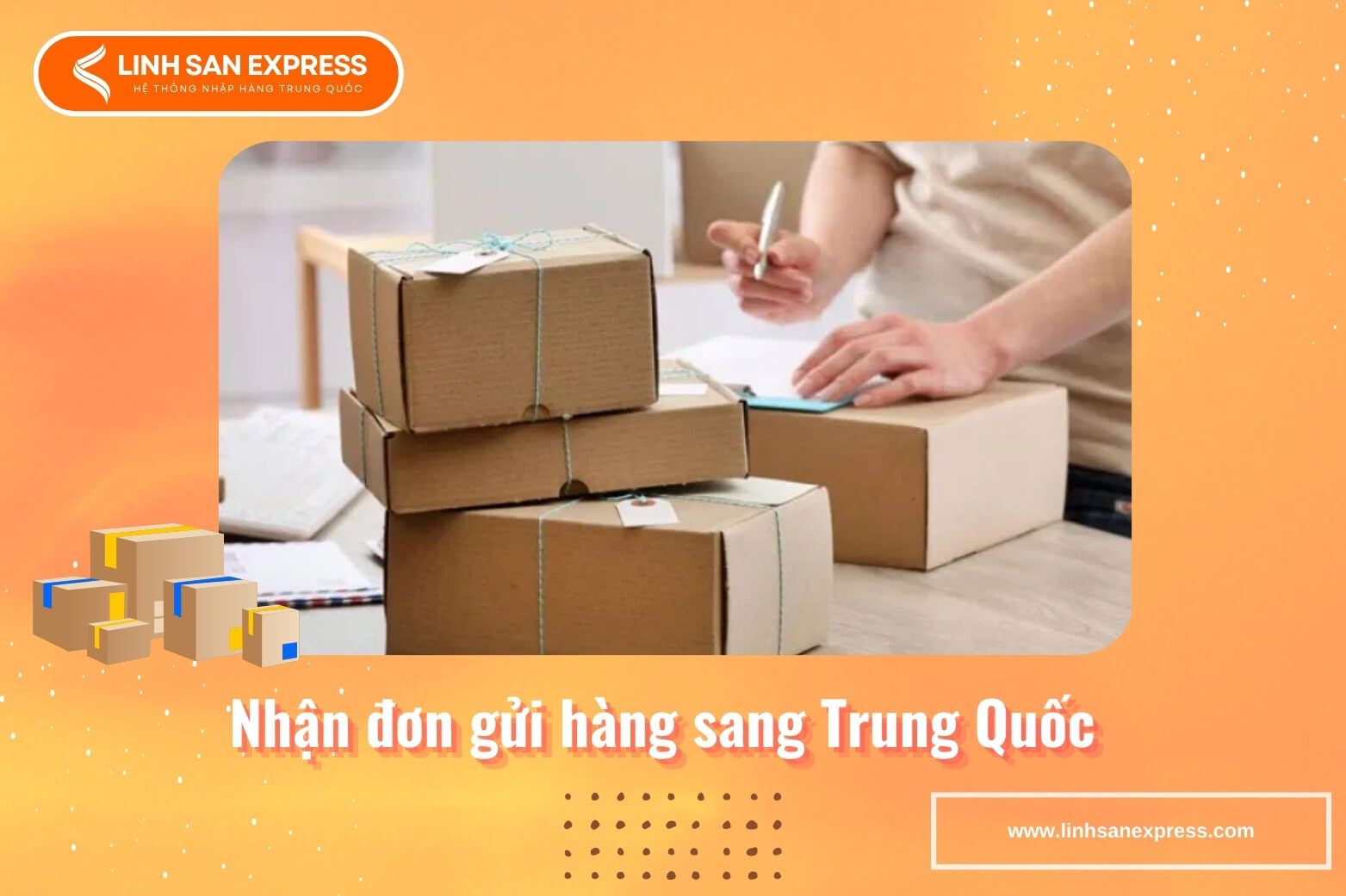 Nhận đơn gửi hàng sang Trung Quốc