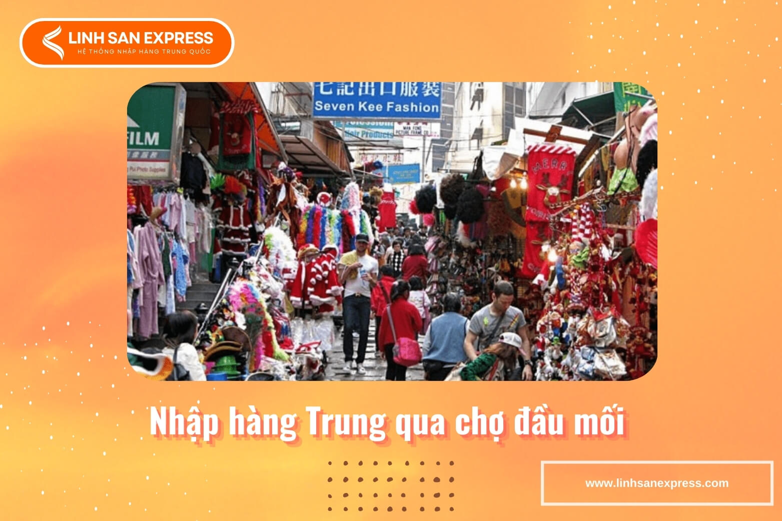 Nhập hàng Trung qua chợ đầu mối