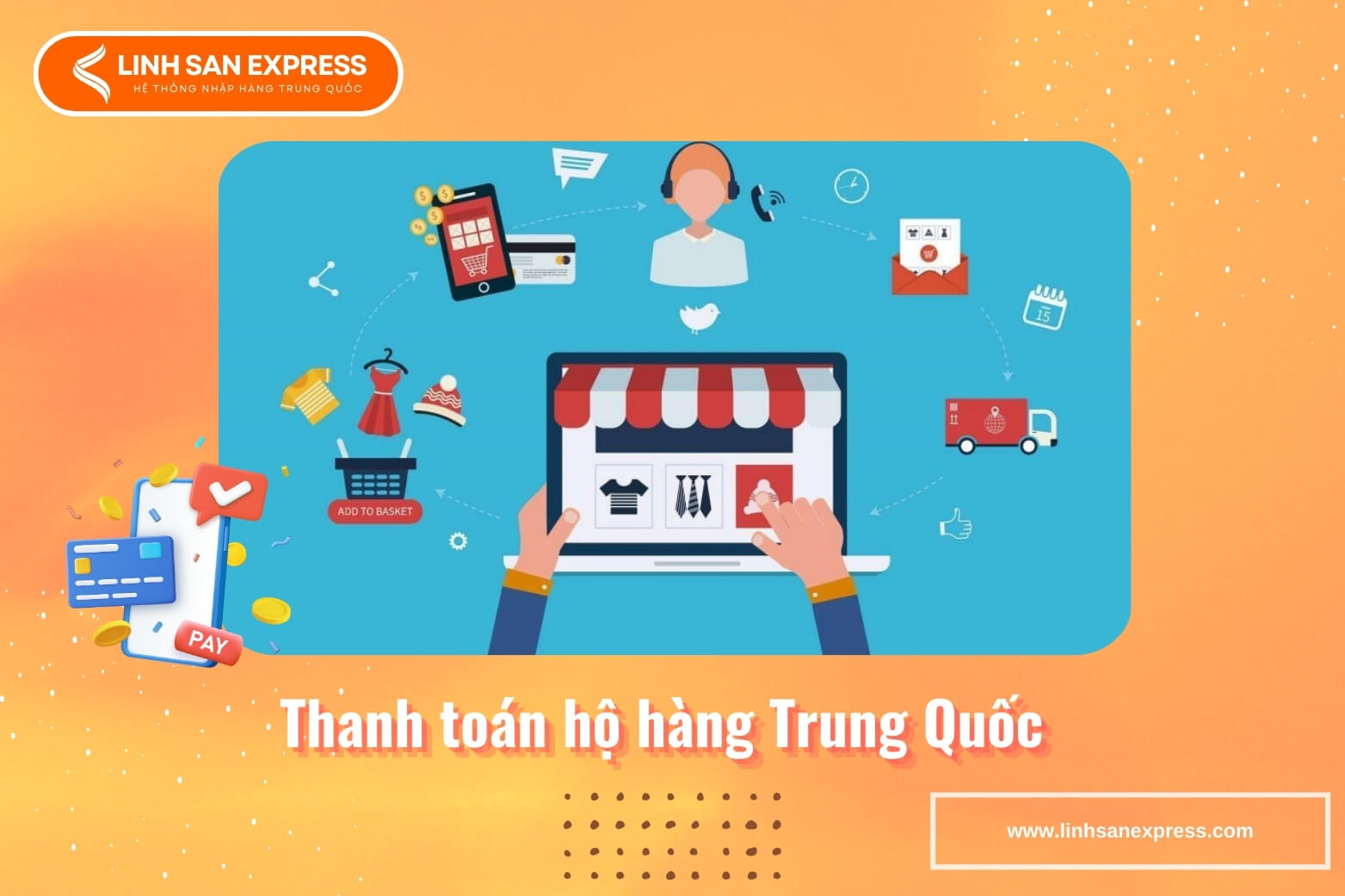 Thanh toán hộ hàng Trung Quốc