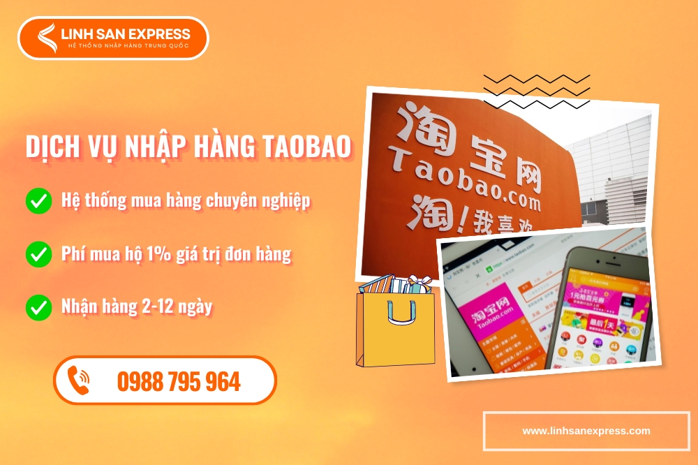 Dịch vụ nhập hàng Taobao uy tín