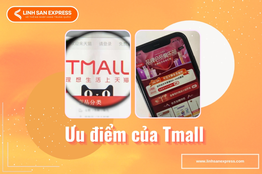 Ưu điểm của sàn Tmall