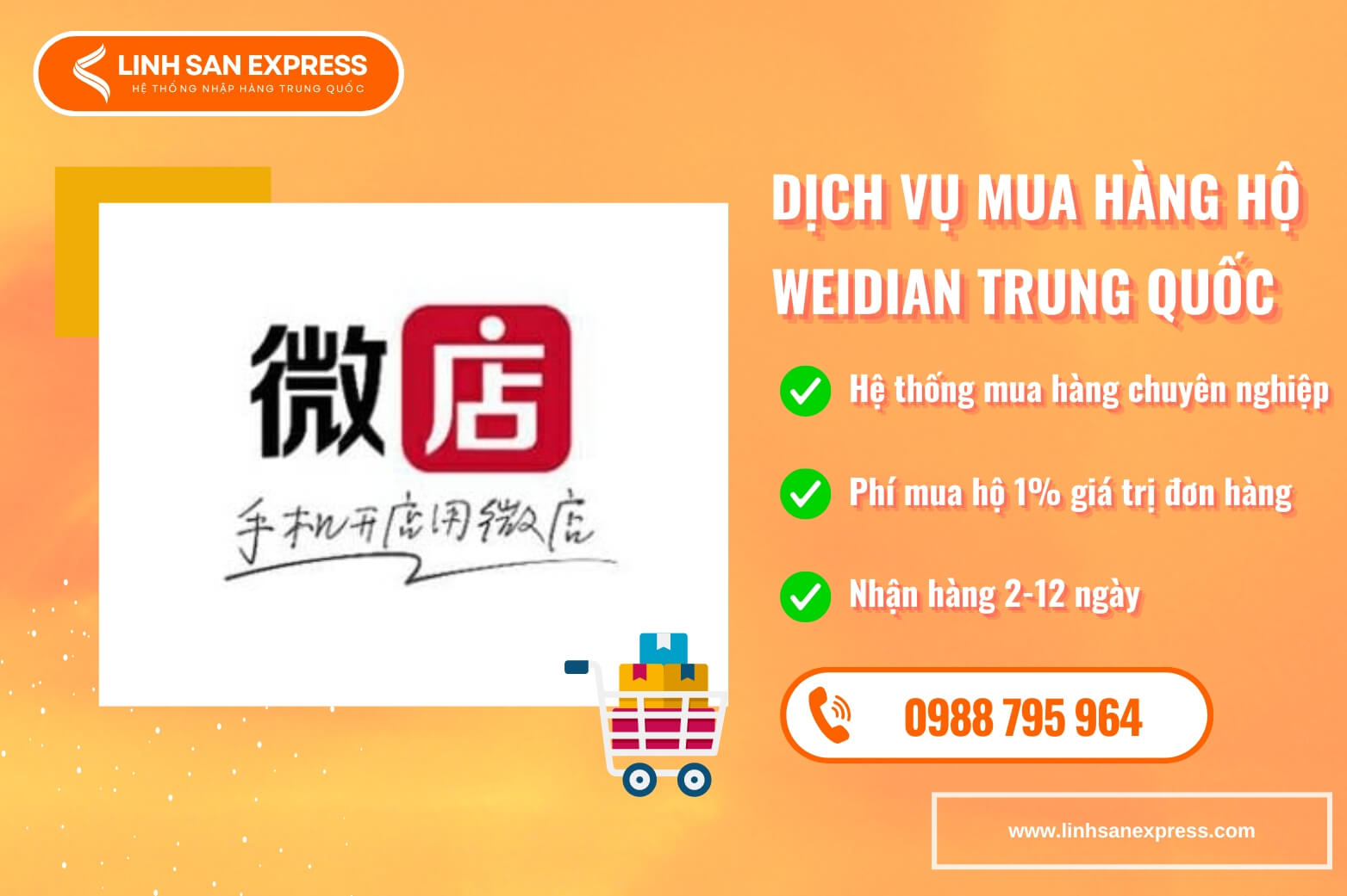 Dịch vụ mua hàng Weidian Trung Quốc