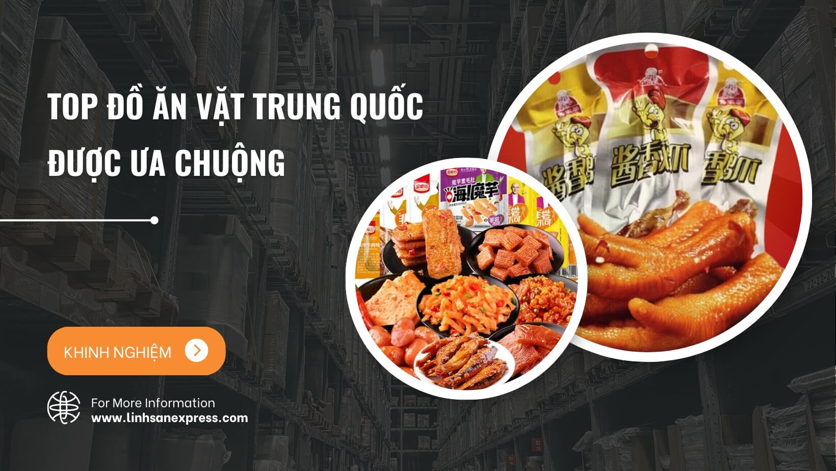 Top 10 Đồ Ăn Vặt Nội Địa Trung Quốc Được Ưa Chuộng