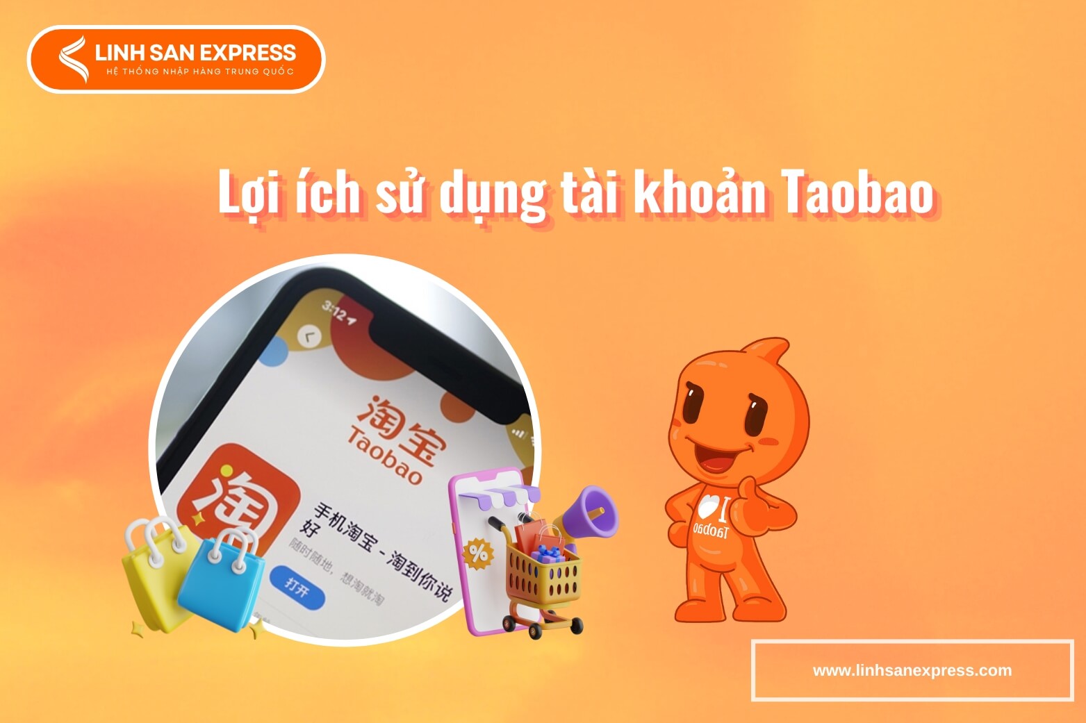 Lợi ích tài khoản Taobao