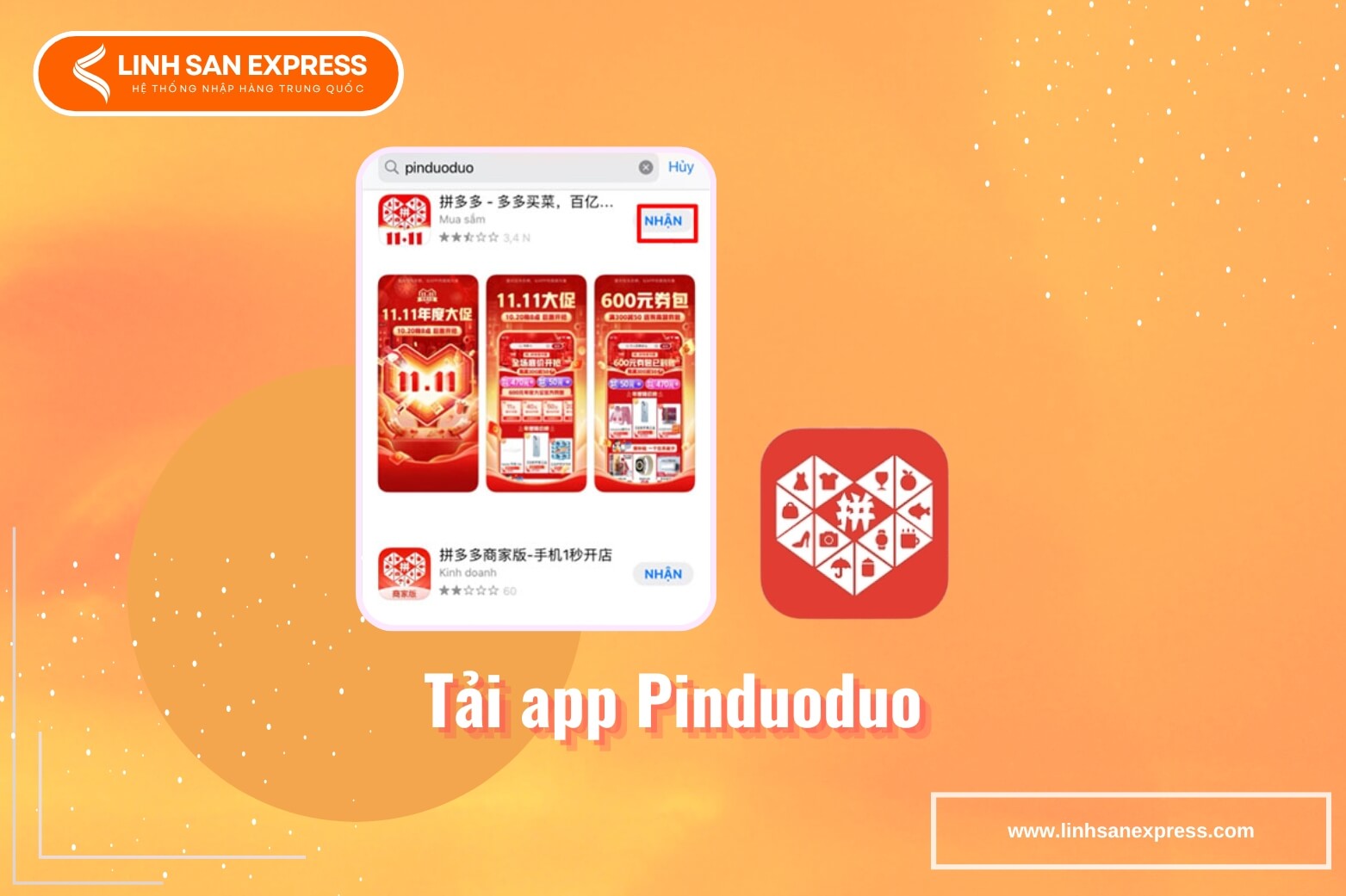 Tải app Pinduoduo về điện thoại