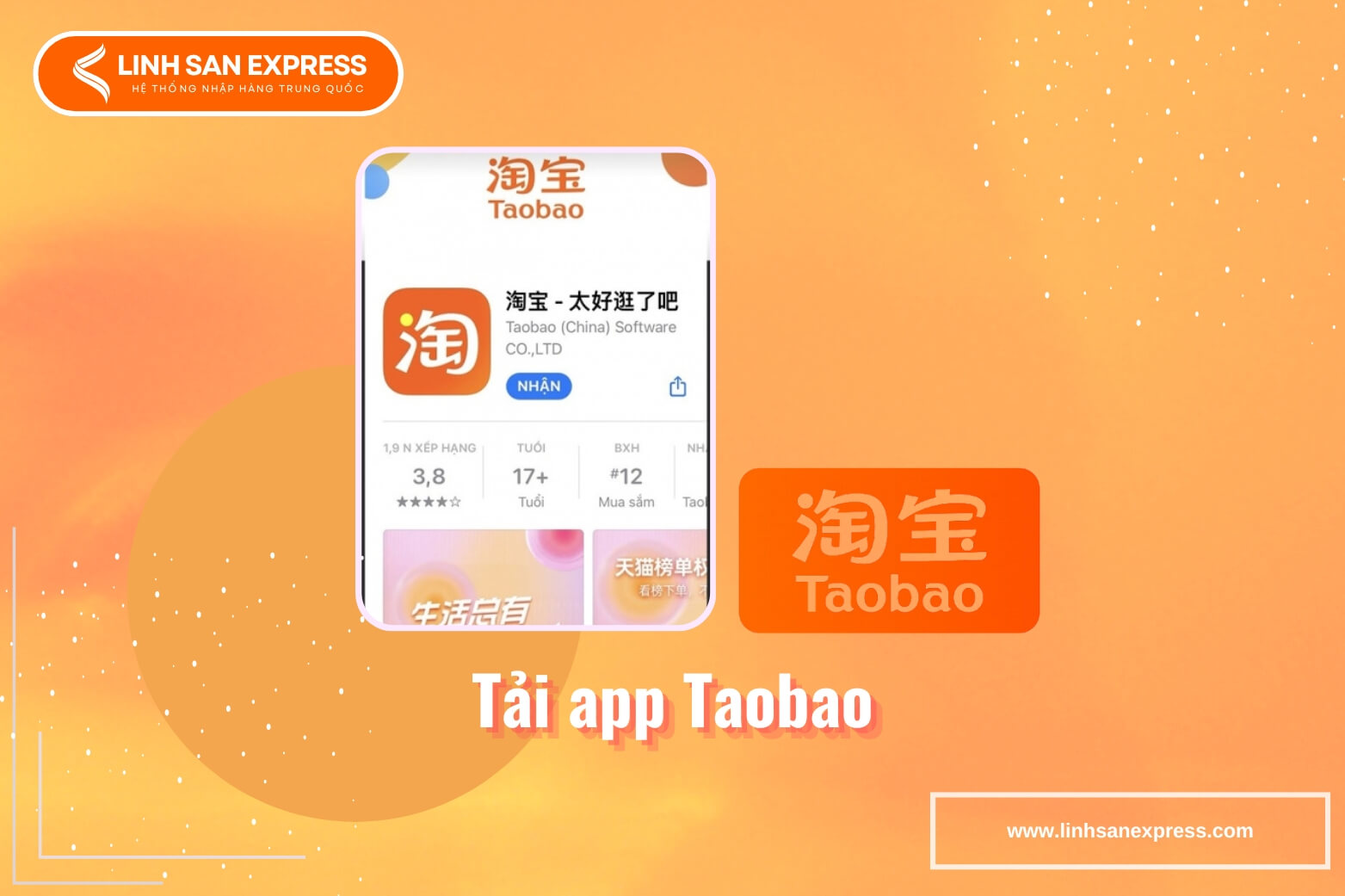 Tải app Taobao về điện thoại